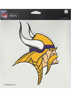 8 X 8 DIE CUT VIKINGS DECAL