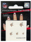 Buy Vikings Fingernail Tattoos  at VikingsFanShop.com