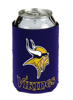 COLLAPSIBLE VIKINGS CAN COOLER