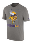 Buy Nike Vikings Sideline Dri-FIT Football T-Shirt at VikingsFanShop.com