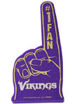 Buy #1 Fan Vikings Foam Finger at VikingsFanShop.com