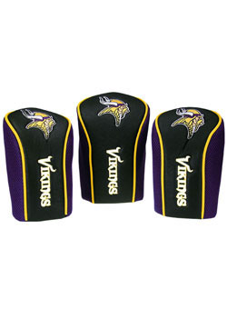 VIKINGS GOLF CLUB HEAD COVERS