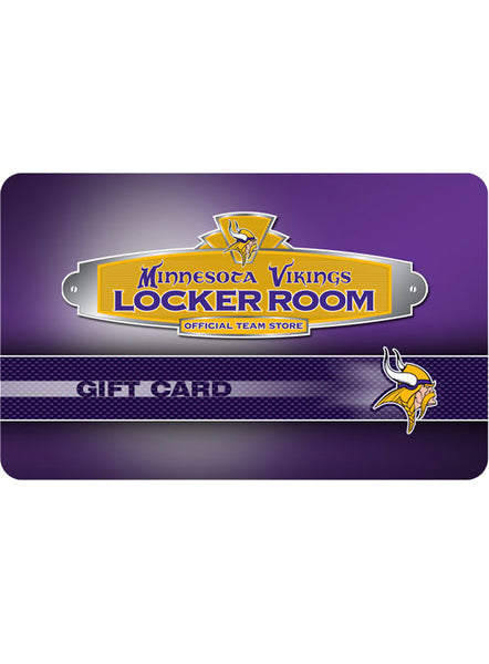 Vikings Locker Room Gift Card